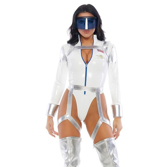 NEW Forplay Blast Off Astronaut Costume Size Small Medium - Picture 1 of 9